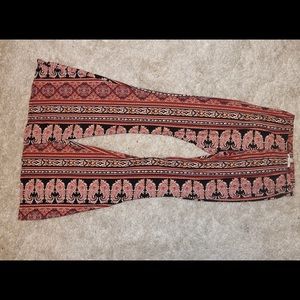 Party/Flare printed pants